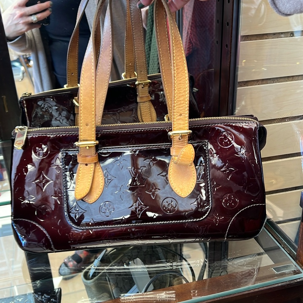 Louis Vuitton Rosewood Amarante Vernis bag